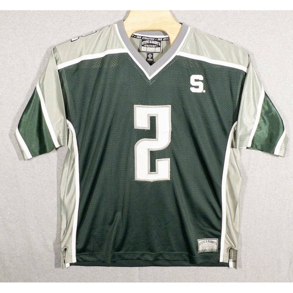 Steve & Barrys Stitched Michigan State Football Jersey Mens XL